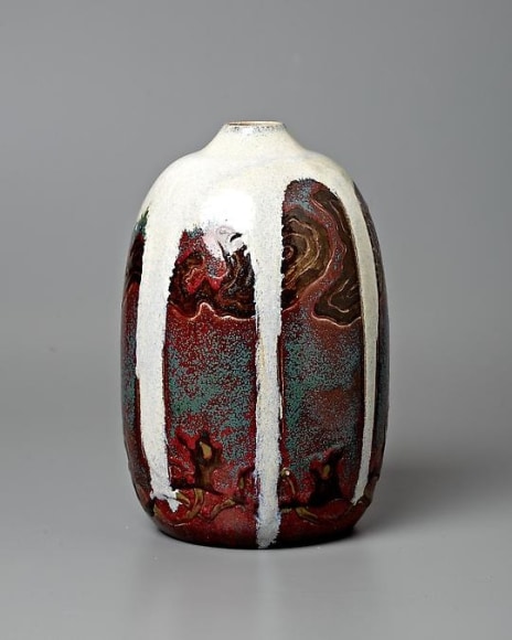 Japonist Landscape Vase