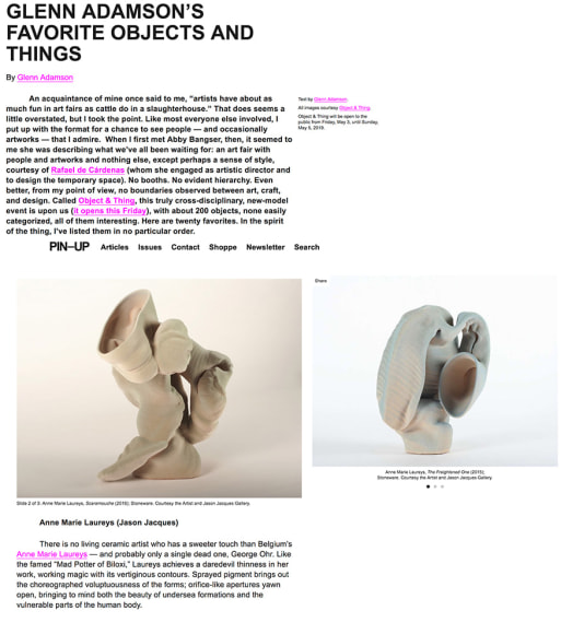 Glenn Adamson's Favorite Objects and Things