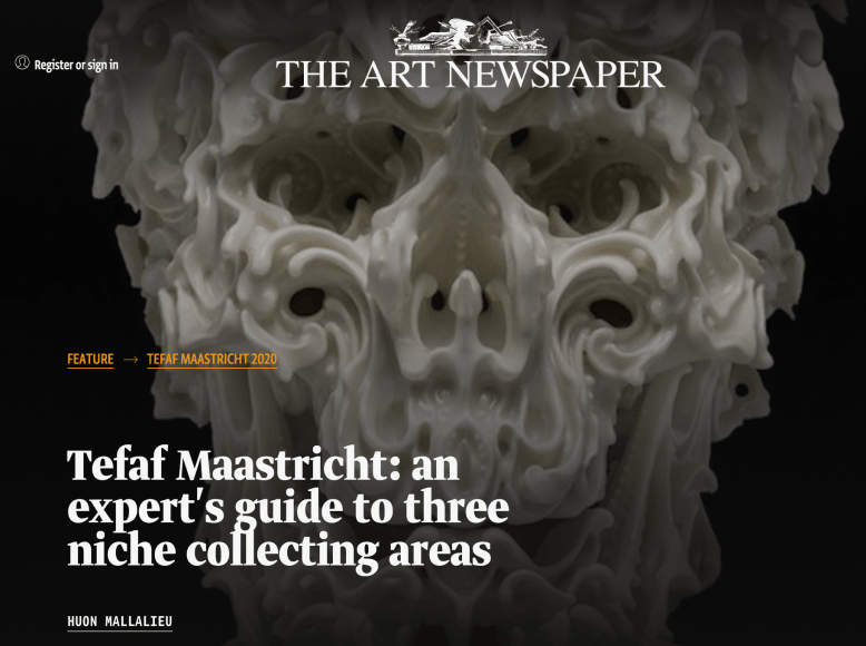 Tefaf Maastricht: an expert's guide to three niche collecting areas