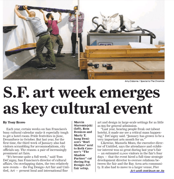 S.F. art week emerges as key cultural event