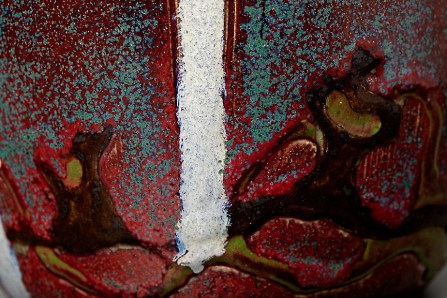 Japonist Landscape Vase