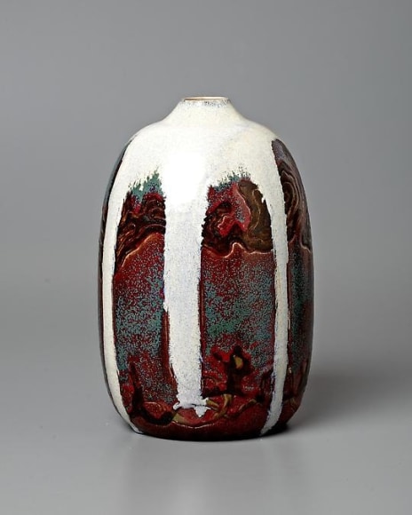 Japonist Landscape Vase