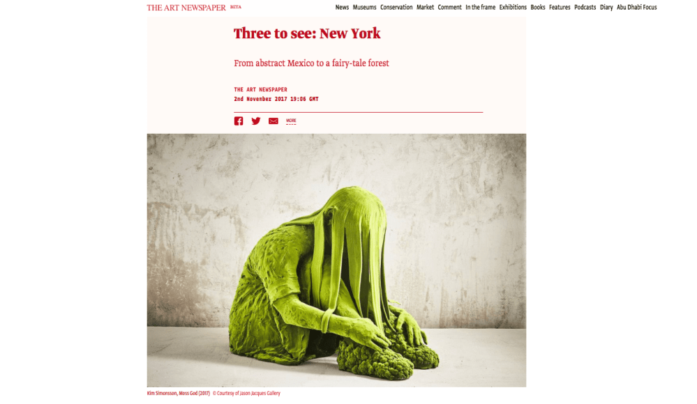 Three to See: New York