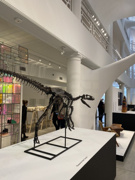 A dino! Photo by Nate Freeman.