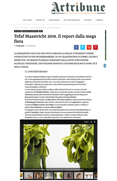 Tefaf Maastricht 2019. Il report dalla mega fiera