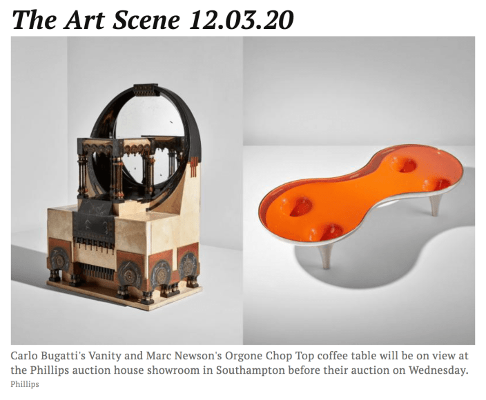 The Art Scene 12.03.20