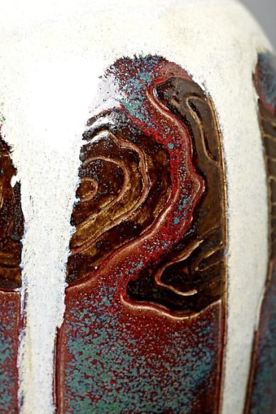 Japonist Landscape Vase