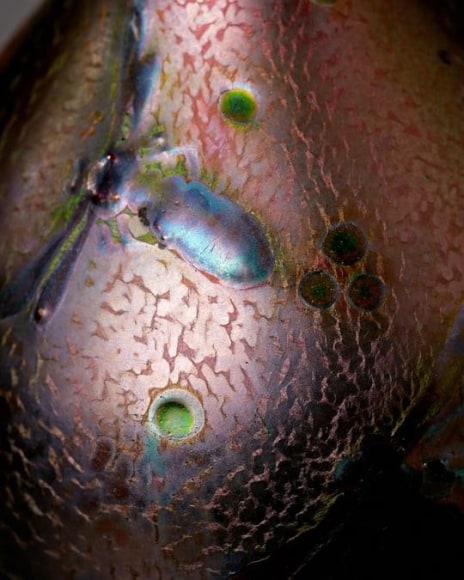 Dragonfly Double Gourd Vase