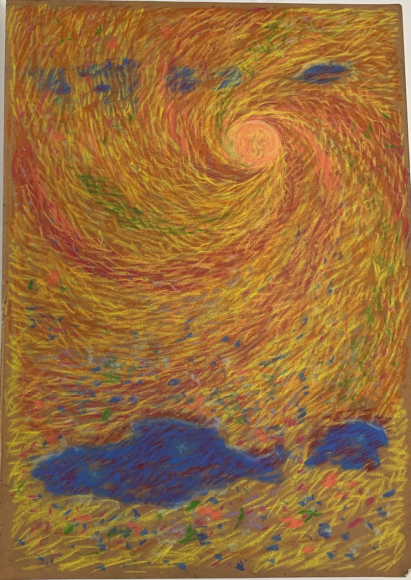 Karl Georg Schoettle, yellow swirl