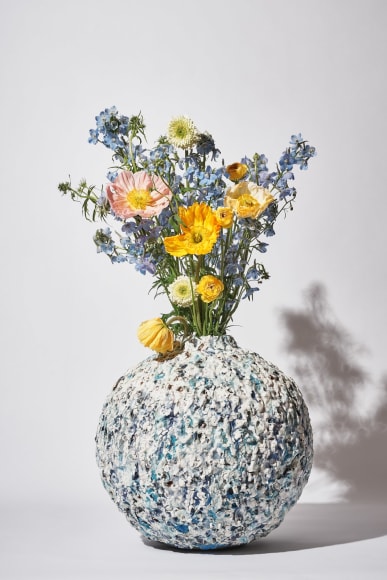 Moonjar White matt/Turqouise, 2019