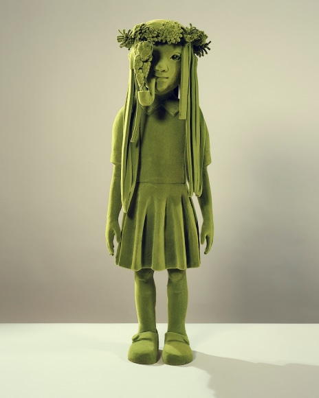 Kim Simonsson, Mossgirl With Pipe, 2020