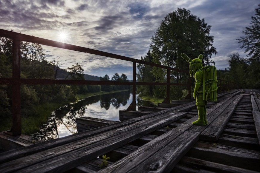 Kim Simonsson's Ceramic Posse of Moss Children Roam a Nature-Stricken Wasteland