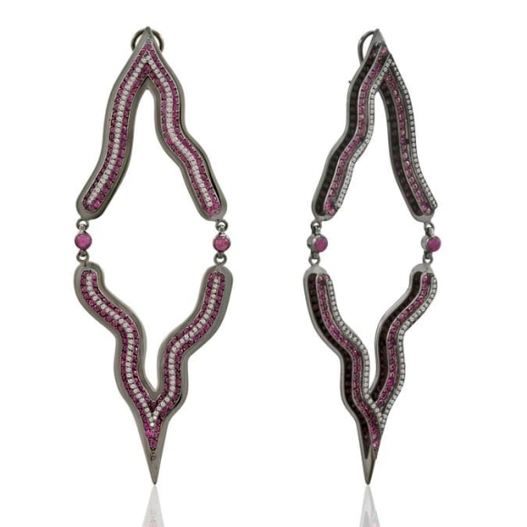 Victoria Earrings Reflected