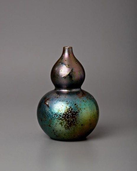 Dragonfly Double Gourd Vase