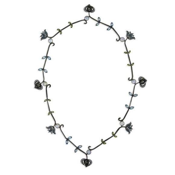 Tulip Pomegranate Necklace