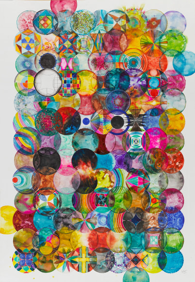 121 Color Balls 121个彩色圆球