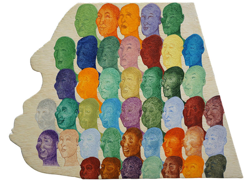 Primate and 44 Faces 类人猿与44张笑脸, 2014