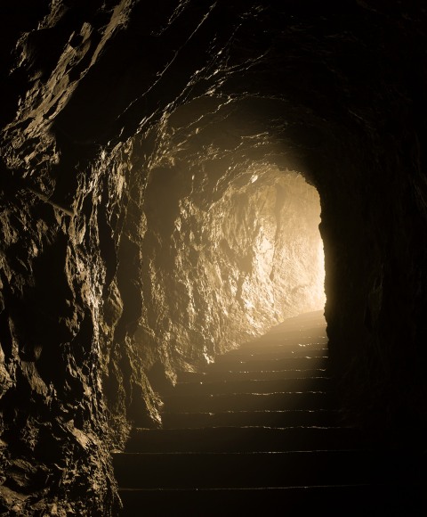 Cave in Wudang&nbsp;Mountains&nbsp;武当山洞