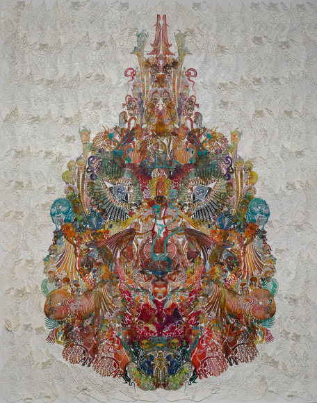 Wu Jian&rsquo;an&nbsp;邬建安&nbsp;(b. 1980), Faces-Oriole&nbsp;黄雀, 2014