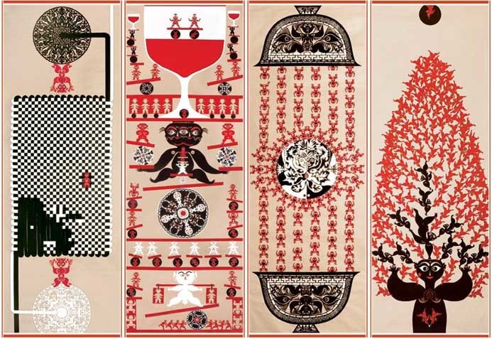 Magic and acrobatics (4 works), 1988