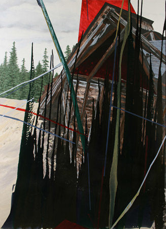 Brittle Monument to the Hancock Mine (Romley, CO) 矿地上的脆弱纪念碑（科罗拉多州), 2005