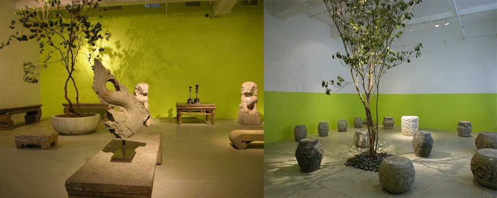Permanence: Classical Chinese Stone Furniture for the Garden, Installation view
