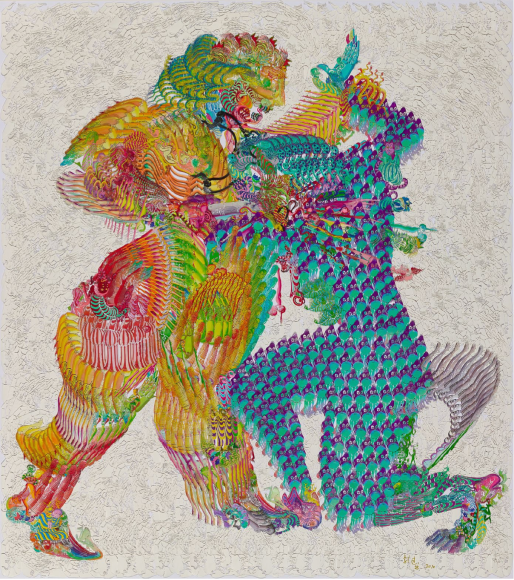 Hero Conquering the Minotaur 英雄战胜牛头怪, 2020