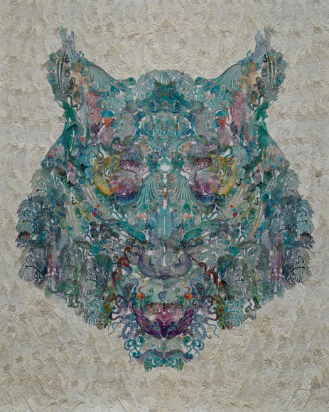 Wu Jian&rsquo;an&nbsp;邬建安&nbsp;(b. 1980), Faces-Tiger&nbsp;虎, 2014