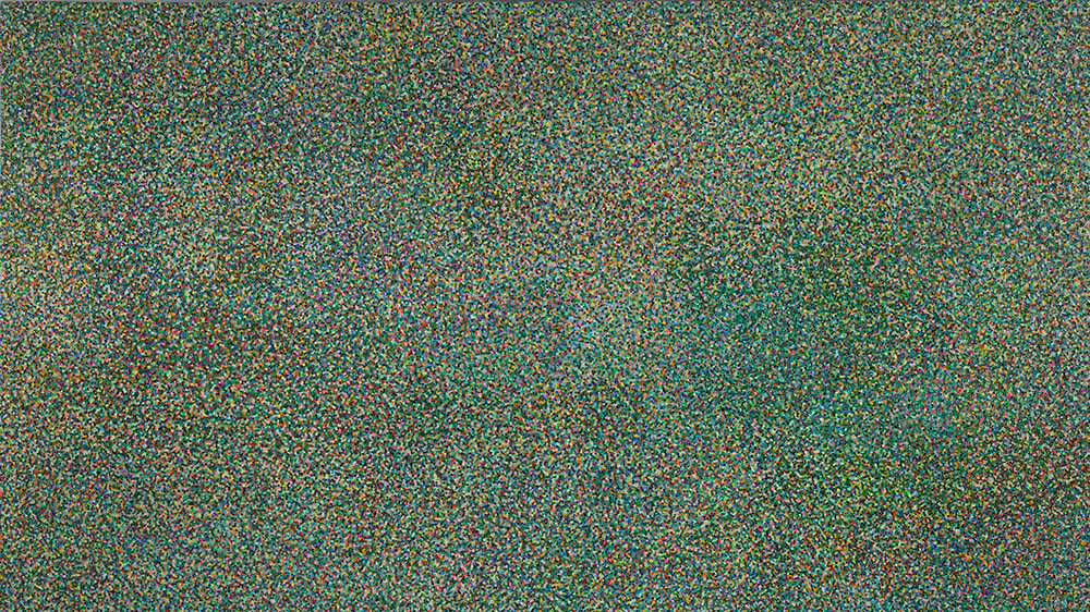Color Points 2 苯板上的彩点 2, 2014