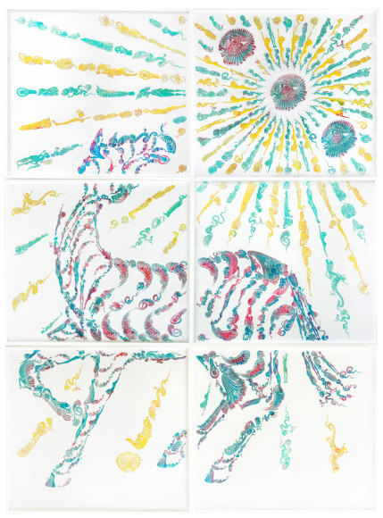 Wu Jian&rsquo;an 邬建安 (b. 1980), Horse Gazing at Orion 北马南望, 2012