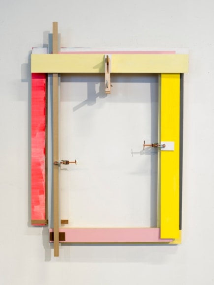 James Woodfill Frame Sequence #3, mixed media, 42&quot; x 31&quot; x 13&quot;, 2019