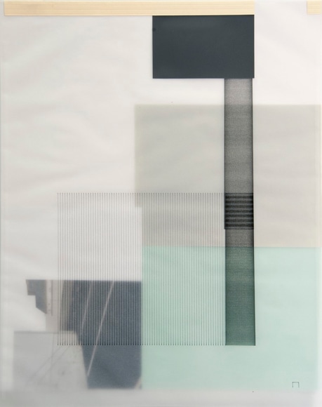 James Woodfill Process Layout #2, archival digital print collage, 24&quot; x 19&quot;, 2016