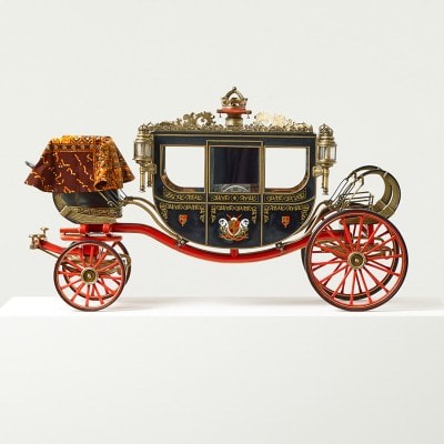 Yinka Shonibare CBE CARRIAGE CLOCK