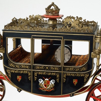 Yinka Shonibare CBE   CARRIAGE CLOCK interior