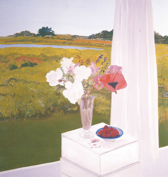 Flowers and Strawberries