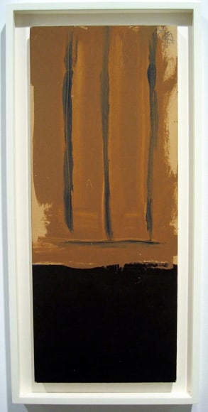 Robert Motherwell, Untitled (Ochre Open), 1972