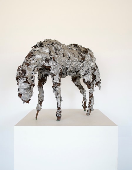 Deborah Butterfield, Aluminum Horse #3, 1981
