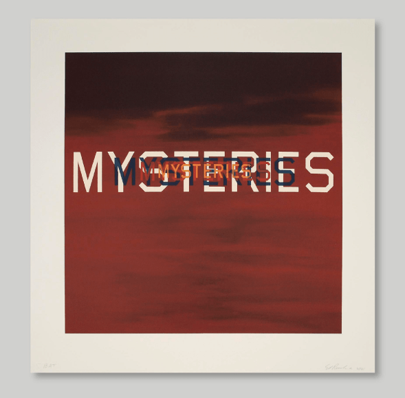 Edward Ruscha Mysteries, 2021