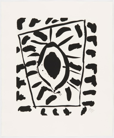 Los Angeles Sun (State II), 1980 Lift-ground etching and aquatint on J.B. Green paper 33 x 27 1/4 inches 16/20