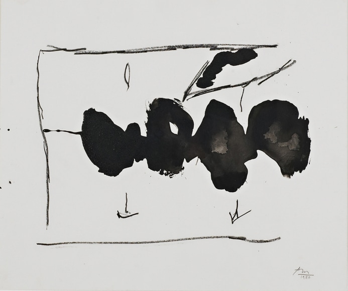 Robert Motherwell, Octavio Paz Suite: Spanish Elegy, 1988