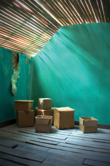 Blue Light, 2013, C-print