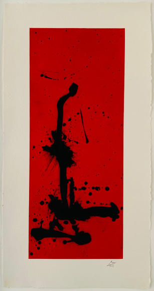 Red Sea III, 1983 Aquatint, lift-ground etching and aquatint on Georges Duchene Hawthorne of Larroque handmade paper 35 1/2 x 18 1/4 inches
