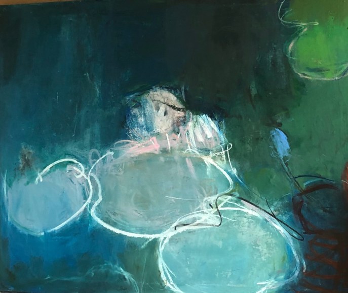 Sandrine Kern Water Lilies in the Dark, 2020