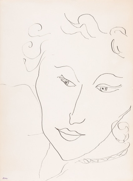 Portrait de femme (Wilma Javor), 1938