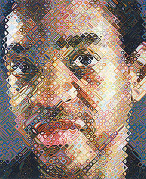 Chuck Close, Lyle, 2003