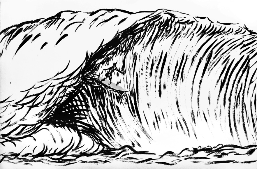 Raymond Pettibon Untitled (Hermosa Beach), 2019