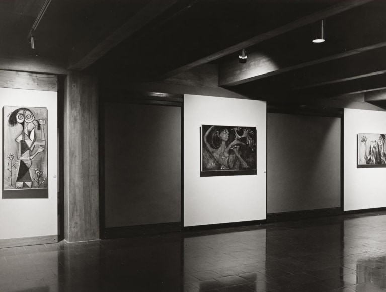 Bertina Lopes Autumn 1972, Funda&ccedil;&atilde;o Calouste Gulbenkian, Lisbon, Portugal