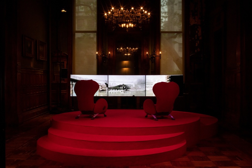 Hito Steyerl, Drill June 21 - July 20, 2019, Park Avenue Armory, New York