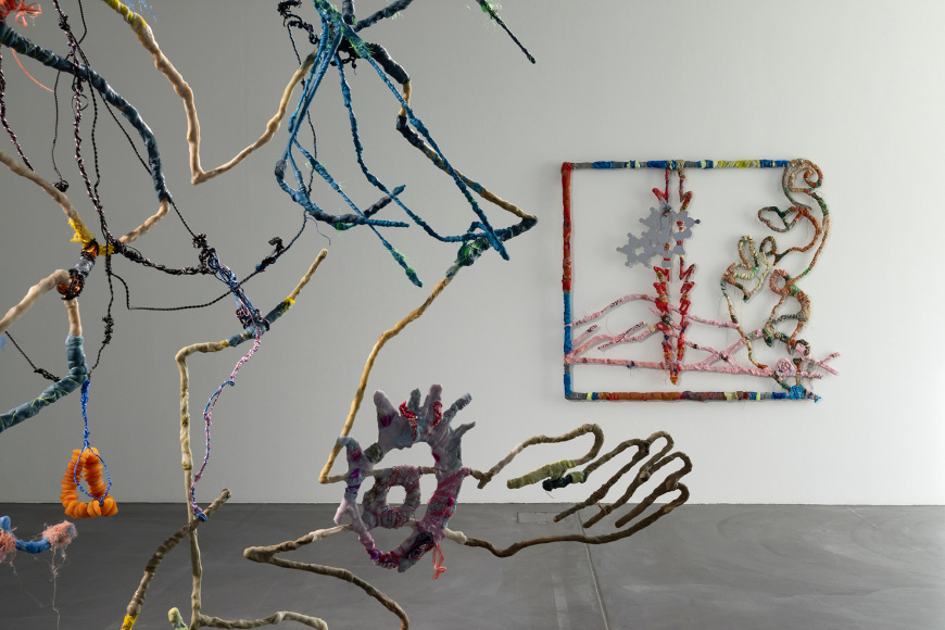 Julien Creuzet,&nbsp;Orpheus was musing upon braised words Under the light rain of a blazing fog Snakes are deaf and dumb anyway Oblivion buried in the depths of insomnia