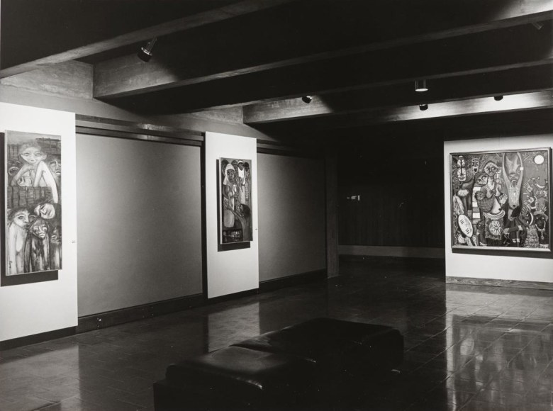 Bertina Lopes Autumn 1972, Funda&ccedil;&atilde;o Calouste Gulbenkian, Lisbon, Portugal